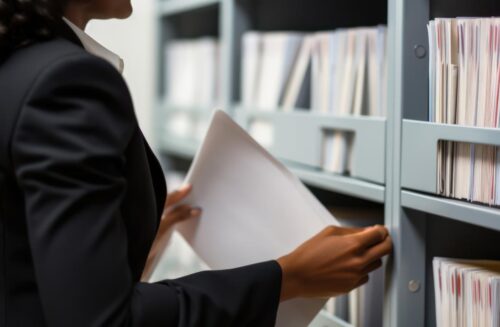 controlled document library