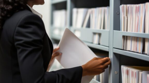 controlled document library